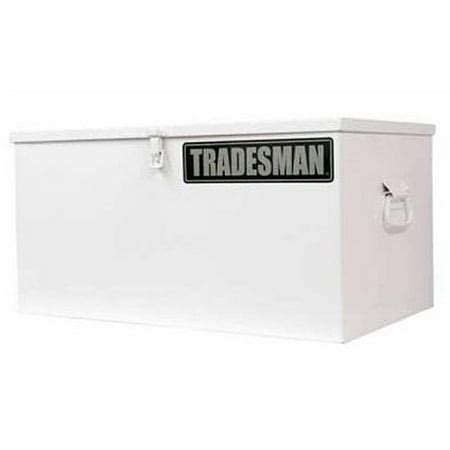 Lund Universal Steel Job Site Box/Chest – White, 88024T